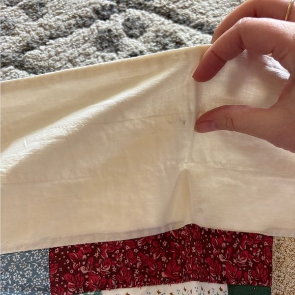 JC Penny patchwork valence curtain - Picture 5 of 7